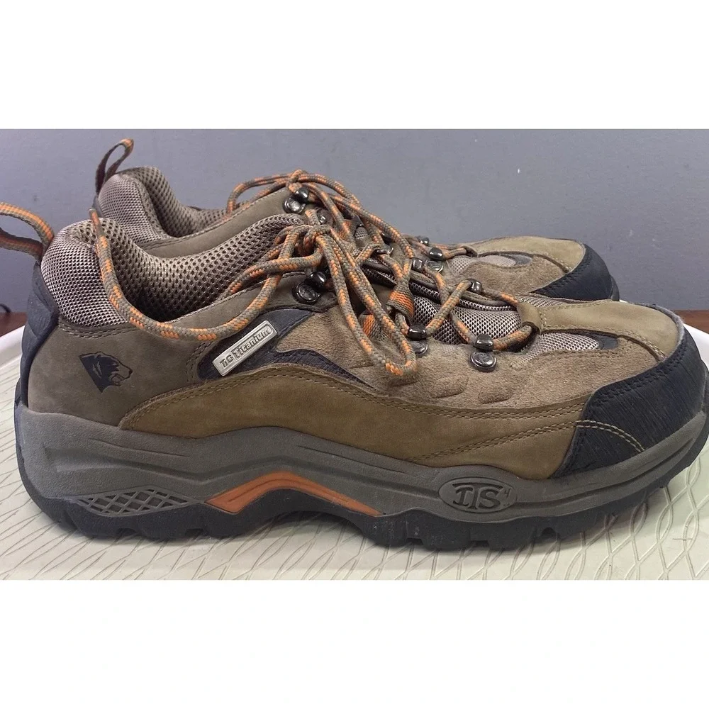 Herman Survivor Gage TT Mens Leather Steel Toe Waterproof Brown Low Shoe Boots 9